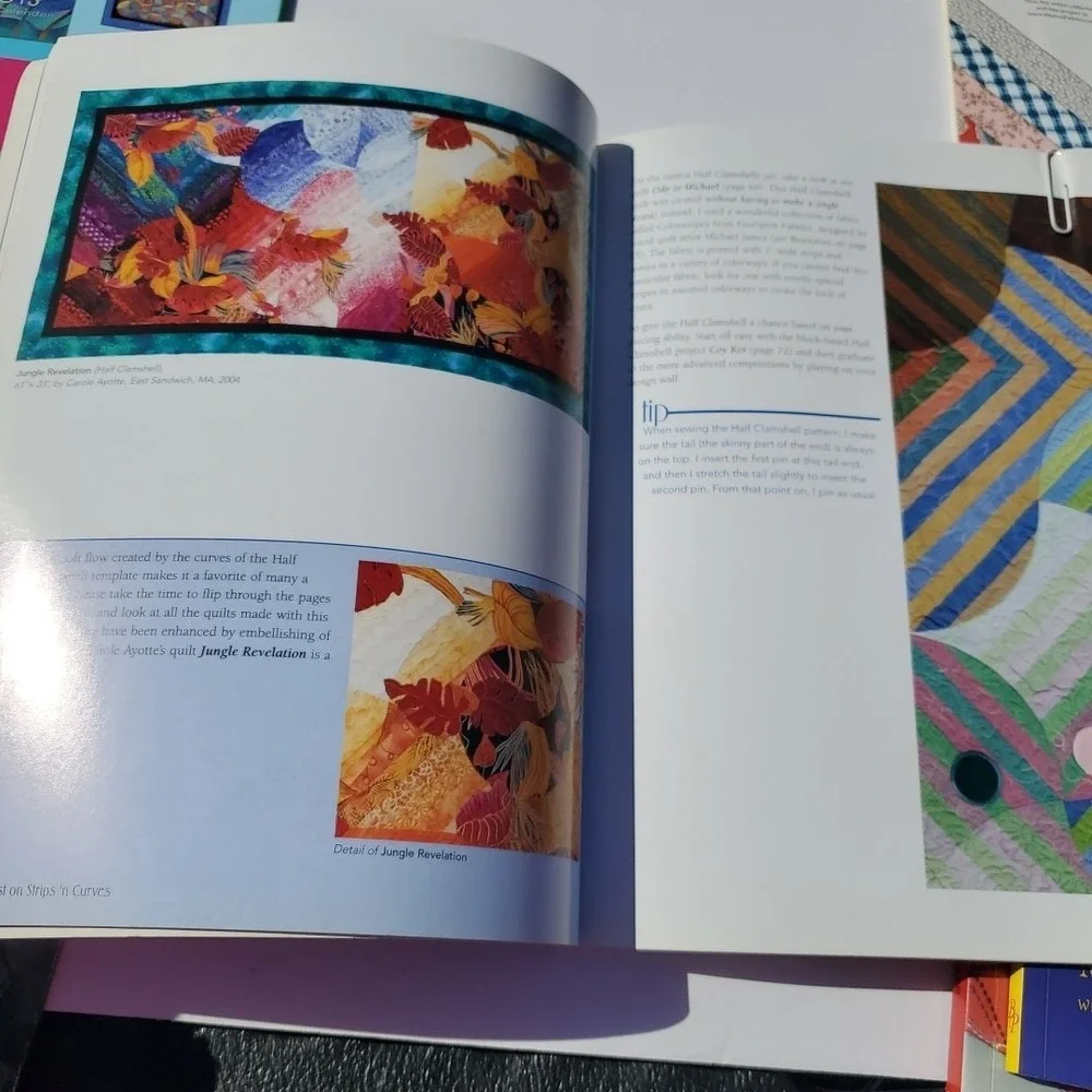 Sashiko Sourcebook Patterns Projects Inspirations‎ Briscoe Quilt Magazine lot 7
